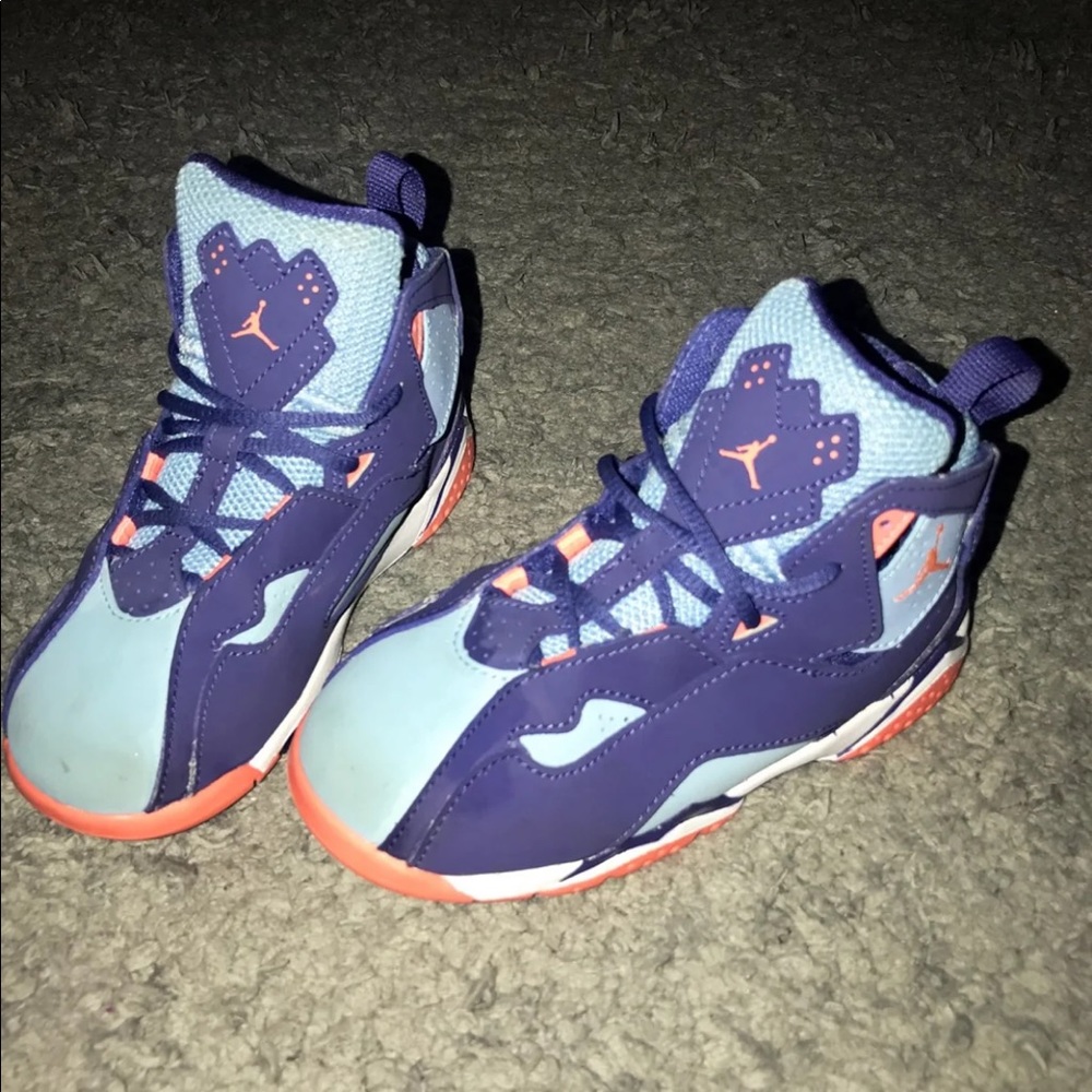 Jordan’s kids size 10C colorful!